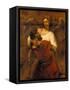 Jacob Wrestling with the Angel, Ca 1659-Rembrandt van Rijn-Framed Stretched Canvas