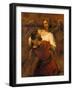 Jacob Wrestling with the Angel, Ca 1659-Rembrandt van Rijn-Framed Giclee Print