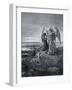 Jacob Wrestling with the Angel-Gustave Doré-Framed Giclee Print