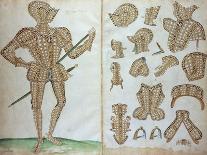 Suit of Armour for the Earl of Leicester from "An Elizabethan Armourer's Album"-Jacobe Halder-Giclee Print