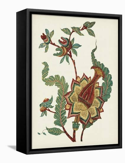 Jacobean Floral I-Vision Studio-Framed Stretched Canvas