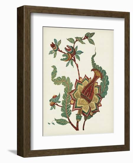 Jacobean Floral I-Vision Studio-Framed Art Print