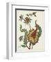 Jacobean Floral I-Vision Studio-Framed Art Print