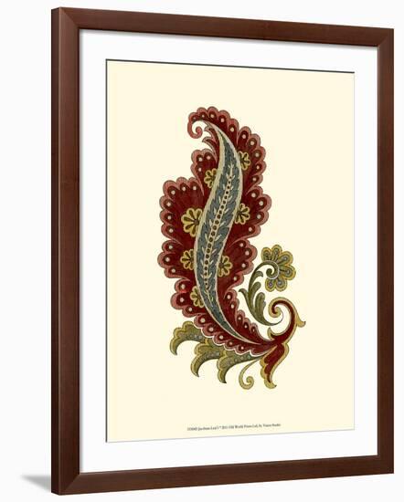 Jacobean Leaf I-null-Framed Art Print