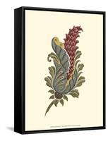 Jacobean Leaf IV-null-Framed Stretched Canvas