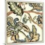 Jacobean Tile II-Chariklia Zarris-Mounted Art Print