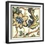 Jacobean Tile III-Chariklia Zarris-Framed Art Print