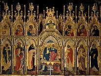 Polyptych of the Coronation of the Virgin and Saints, Jacobello del Fiore, 15th c. Italy-Jacobello del Fiore-Art Print