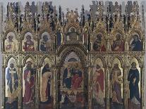 Polyptych of the Coronation of the Virgin and Saints, Jacobello del Fiore, 15th c. Italy-Jacobello del Fiore-Art Print