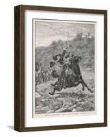 Jacobite Rising at Killiecrankie the Jacobites Defeat Mackay's Royalist Army-Stanley Berkeley-Framed Art Print