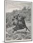 Jacobite Rising at Killiecrankie the Jacobites Defeat Mackay's Royalist Army-Stanley Berkeley-Mounted Art Print