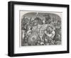 Jacobite Rising at Killiecrankie the Jacobites Rout Mackay's Royalist Force-Noel Paton-Framed Art Print