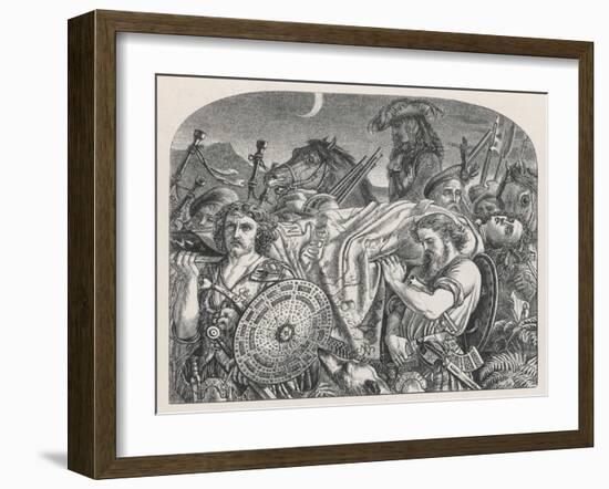 Jacobite Rising at Killiecrankie the Jacobites Rout Mackay's Royalist Force-Noel Paton-Framed Art Print