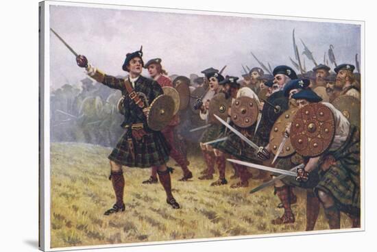 Jacobite Victory at the Battle of Prestonpans-Allen Stewart-Stretched Canvas