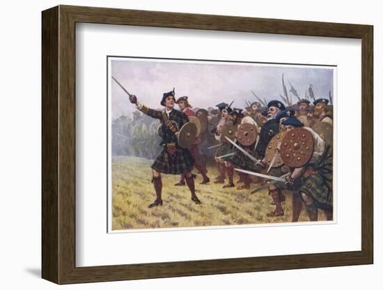 Jacobite Victory at the Battle of Prestonpans-Allen Stewart-Framed Photographic Print