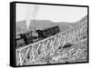 Jacobs Ladder, Mt. Washington Ry., White Mts., New Hampshire-null-Framed Stretched Canvas