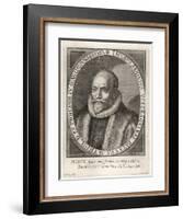 Jacobus Arminius Dutch Theologian and Reformer-Theodor de Bry-Framed Art Print