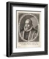 Jacobus Arminius Dutch Theologian and Reformer-Theodor de Bry-Framed Art Print