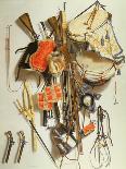 Trompe L`Oeil of Military Equipment (Oil)-Jacobus Biltius-Giclee Print