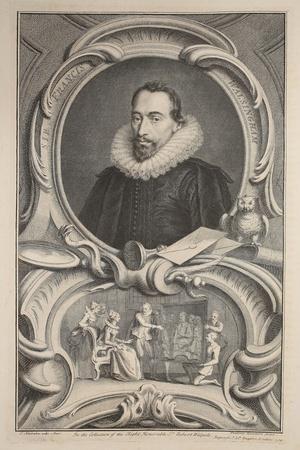 Portrait of Sir Francis Walsingham, Illustration from 'Heads of Illustrious Persons of Great…