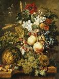 Fruit and Flowers on Marble Ledges, 1812-Jacobus Linthorst-Giclee Print