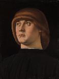 Portrait of a Young Man, c.1480-Jacometto Veneziano-Stretched Canvas