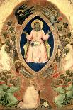 God the Father Enthroned from the Polyptych of the Apocalypse, (Detail)-Jacopo Alberegno-Giclee Print