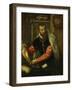 Jacopo De Strada (. . . -1588), Italian Art Collector-Titian (Tiziano Vecelli)-Framed Giclee Print