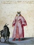 Turkish Man with Goat-Jacopo Ligozzi-Giclee Print