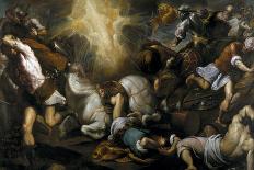 The Conversion of Saint Paul, 1592-Jacopo Palma il Giovane the Younger-Stretched Canvas