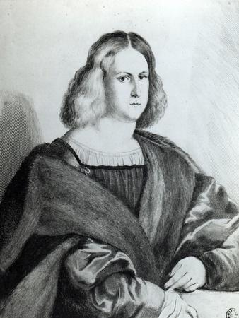 Portrait of a Young Man, Print by Wenceslaus Hollar, 1650