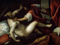 Christ and the Adulteress, 1525-28-Jacopo Palma-Giclee Print