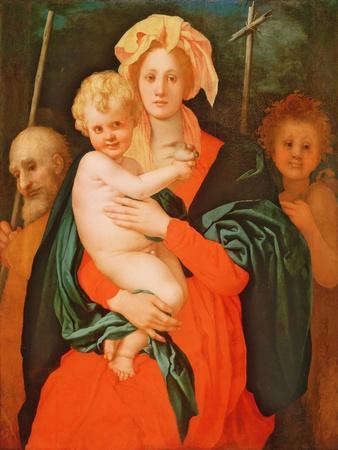 The Virgin and Child with St. Joseph and John the Baptist, 1521-27 (See also 80193)