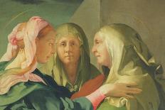 The Virgin and Child with St. Joseph and John the Baptist, 1521-27 (See also 80193)-Jacopo Pontormo-Giclee Print