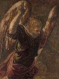 The Crucifixion of Christ, Detail of the Left-Hand Side, 1565-Jacopo Robusti Tintoretto-Framed Giclee Print