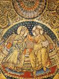 Detail of Coronation of Mary and Stories of Mary-Jacopo Torriti-Framed Giclee Print