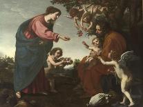 Tobias and the Archangel Raphael-Jacopo Vignali-Framed Giclee Print