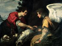 Tobias and the Archangel Raphael-Jacopo Vignali-Giclee Print