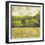 Jacquard Sky-Matina Theodosiou-Framed Art Print