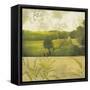 Jacquard Sky-Matina Theodosiou-Framed Stretched Canvas