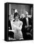 Jacquelin Kennedy Attending Luncheon W. Many Diginitaries Including French Pres. Charles Degaulle-null-Framed Stretched Canvas