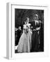 Jacqueline Bouvier in Gorgeous Battenberg Wedding Dress with Her Husband Sen. John Kennedy-Lisa Larsen-Framed Premium Photographic Print