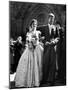 Jacqueline Bouvier in Gorgeous Battenberg Wedding Dress with Her Husband Sen. John Kennedy-Lisa Larsen-Mounted Premium Photographic Print