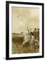 Jacqueline, Countess of Hainaut Hunting with Falcons-Willem II Steelink-Framed Giclee Print