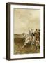 Jacqueline, Countess of Hainaut Hunting with Falcons-Willem II Steelink-Framed Giclee Print