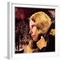 Jacqueline Du Pre-English School-Framed Giclee Print