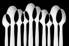 Spoons Abstract: Audience-Jacqueline Hammer-Stretched Canvas