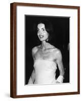 Jacqueline in Dress-null-Framed Art Print