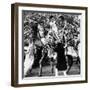 Jacqueline Kennedy and Her Sister, Princess Lee Radziwill Riding a Camel-null-Framed Photo