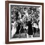 Jacqueline Kennedy and Her Sister, Princess Lee Radziwill Riding a Camel-null-Framed Photo